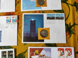 Francobolli e monete - Set 11