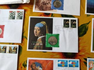Francobolli e monete - Set 11