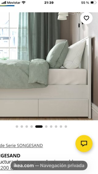 Cama Ikea Blanca Ikea songesand.
