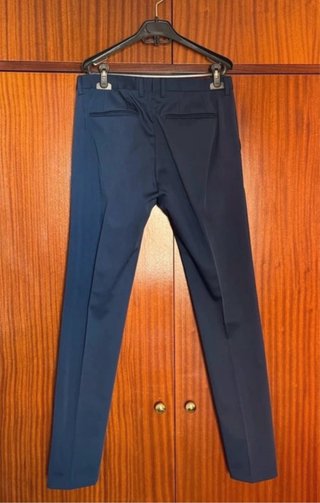 Traje Zara Azul Chaqueta y Pantalón