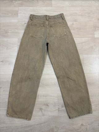MANGO jeans balloon tiro alto mujer 38 sin estrena