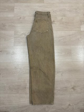 MANGO jeans balloon tiro alto mujer 38 sin estrena