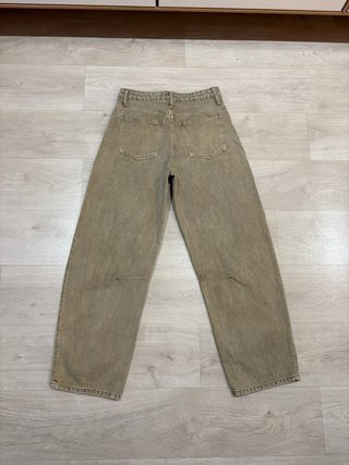 MANGO jeans balloon tiro alto mujer 38 sin estrena