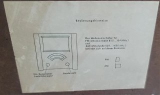 Radio Vintage de Madera color Marrón