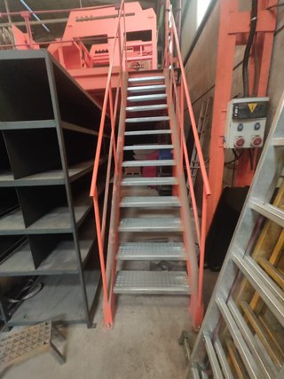 Altillo industrial metálico 30TM 15x4,80x2,60 mts.