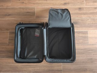 Maleta Samsonite verde replica