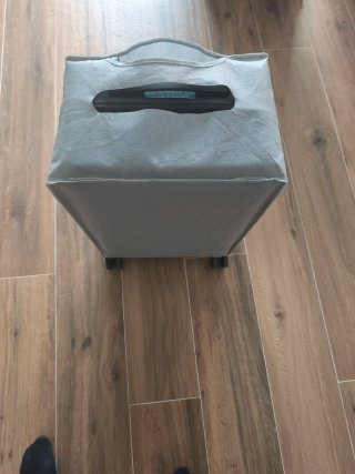 Maleta Samsonite verde replica