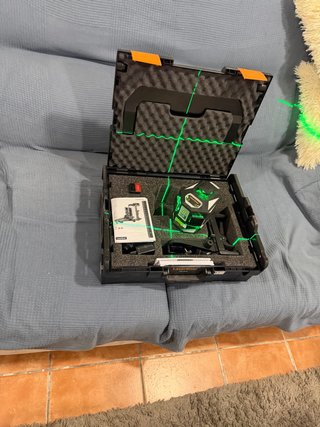 Nivel Láser 3 Líneas Verdes