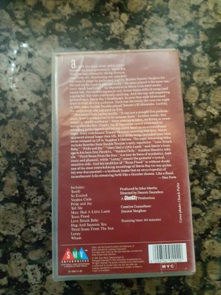 DVD/VHS Stevie Ray Vaughan Live El Mocambo