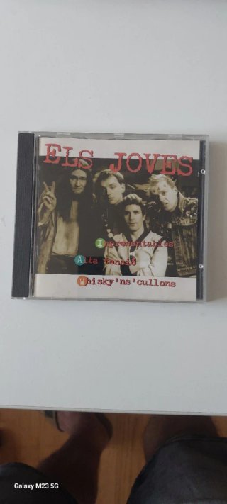 CD Els Joves - Alta tensione, Impresenables, whiskyns