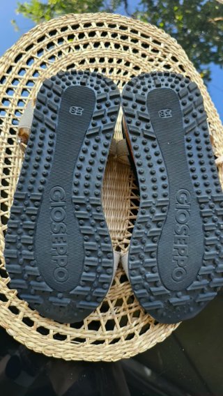 Sandalias Gioseppo Beige y Naranja