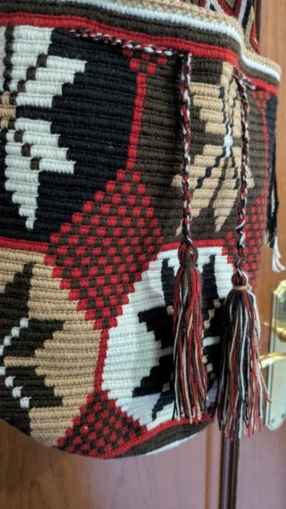Bolso Wayuu Grande Tejido Artesanal a Mano