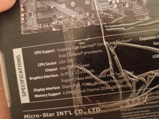 Placa Base MSI Z490-A PRO