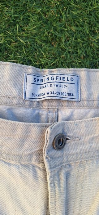 Pantalones Vaqueros pirata Hombre Azules