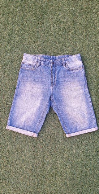 Pantalones Vaqueros pirata Hombre Azules