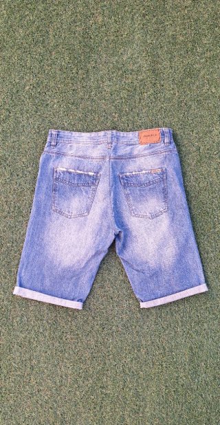 Pantalones Vaqueros pirata Hombre Azules