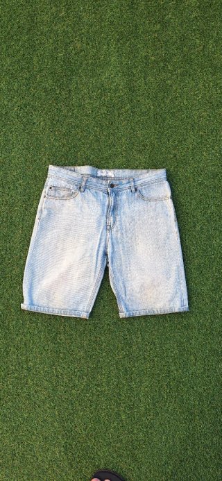 Pantalones Vaqueros pirata Hombre Azules