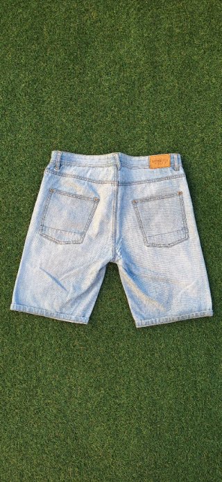 Pantalones Vaqueros pirata Hombre Azules