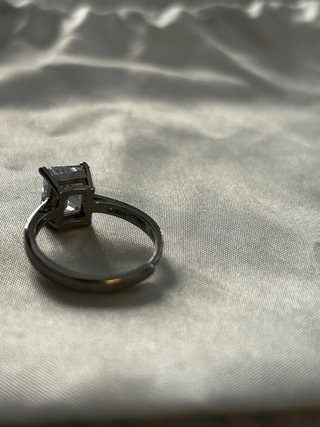 Anello Argento 925 Regolabile Pietra