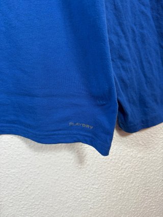Camiseta Reebok azul manga larga