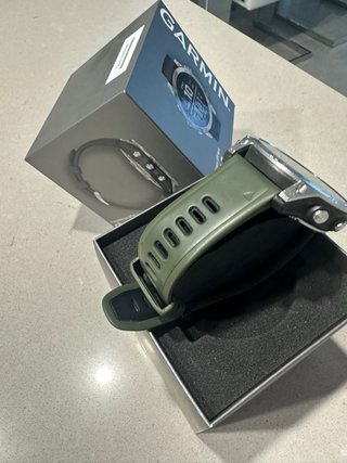 Reloj Garmin Fenix 7 Plata/Verde
