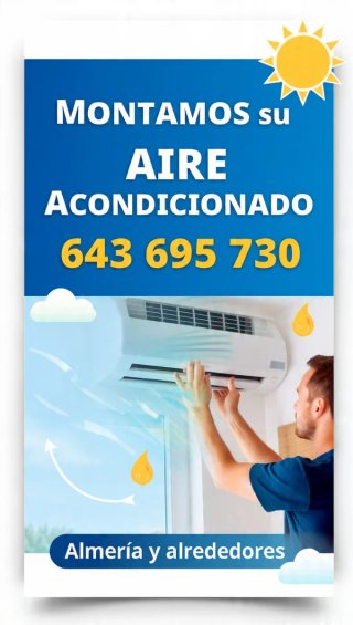 Montamos su aire  acondicionado