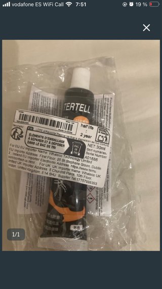 Relleno para suelas de zapatos TERTELL