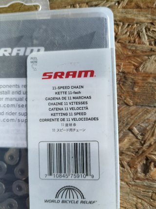 Cadena SRAM PC X1 11 velocidades