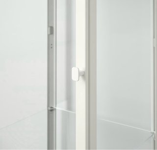 Vitrina expositora cristal y metal