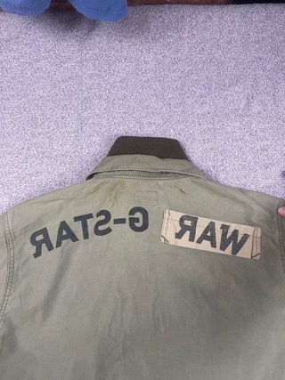 Chaqueta G-Star RAW Militar Y2K Workwear Verde