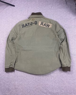 Chaqueta G-Star RAW Militar Y2K Workwear Verde