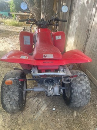 Quad Honda Sportrax Rojo
