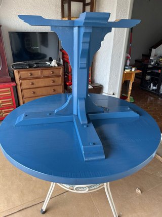Mueble aparador azul