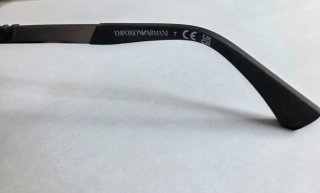 Gafas de sol Emporio Armani negras y grises