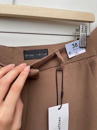 Traje Lefties T38 Blazer + Pantalón Camel