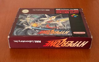 Hyperzone SNES PAL Version Nintendo