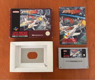 Hyperzone SNES PAL Version Nintendo