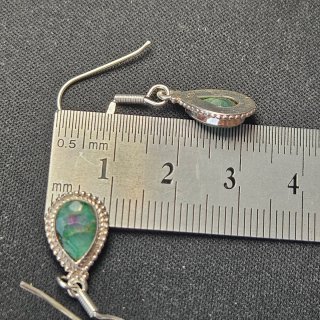 Pendientes Plata 925 Esmeralda