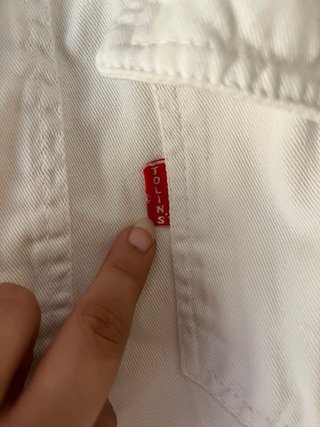 Chaqueta Vaquera Blanca Levi's