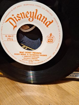 Vinilo Infantil El Sastrecillo Valiente Disney