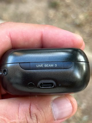 Auriculares JBL Live Beam 3 Negro/Plata