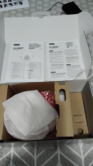 Korg CLIPHIT Batería Electrónica Blanca