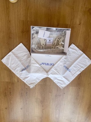 Off-White Out Of Office OOO Beige/ Blanco