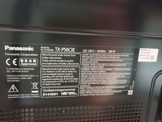 TV Plasma Panasonic 127 cm (50") VIERA TX-P50C3E