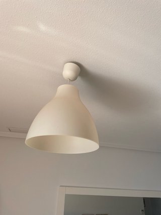 Pack 2 lámparas de techo IKEA blancas