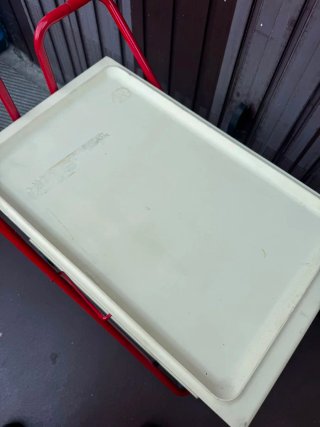 Carrello portavivande 2 piani vintage anni 60/70