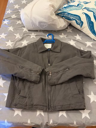 Chaqueta Zara Verde Oliva