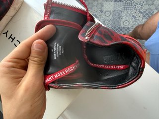 Zadig & Voltaire Sneakers Piel Rojo/Negro T.41 (4)