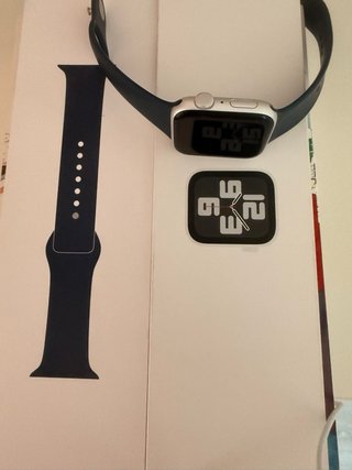 Apple Watch Plata y Azul SE GPS 2a Gen