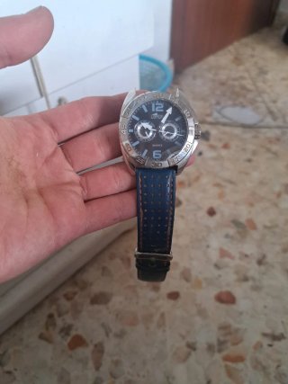 Reloj Lotus Mujer Correa Azul Plata